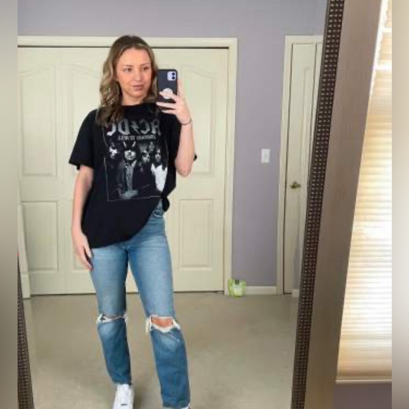 Men's AC/DC Short Sleeve Graphic Crewneck T-Shirt - Black (L) Large - Picture 5 of 9